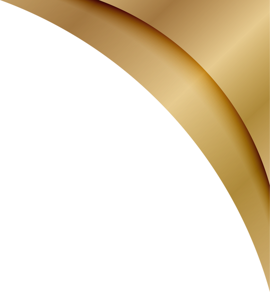 Gold Luxury Corner Border Element